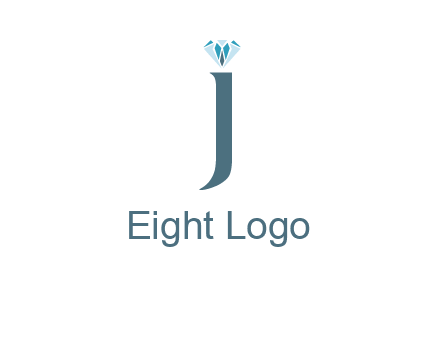 lowercase J with a diamond on top