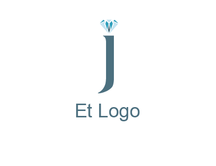lowercase J with a diamond on top