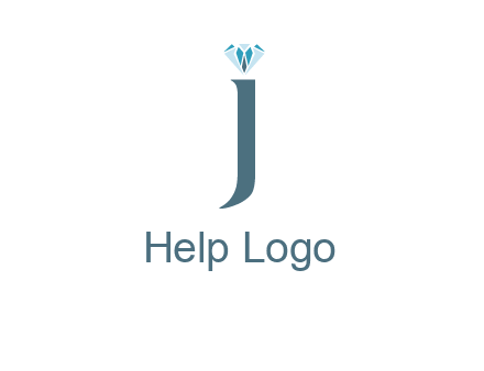 lowercase J with a diamond on top