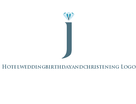 lowercase J with a diamond on top