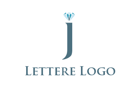 lowercase J with a diamond on top