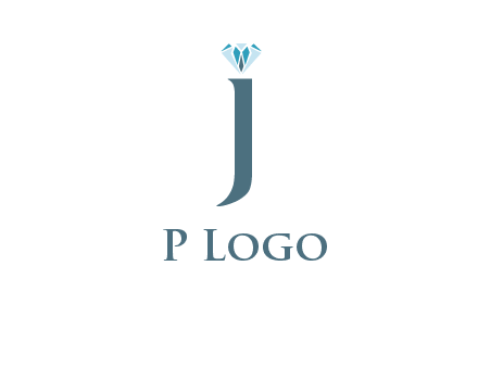 lowercase J with a diamond on top