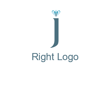 lowercase J with a diamond on top