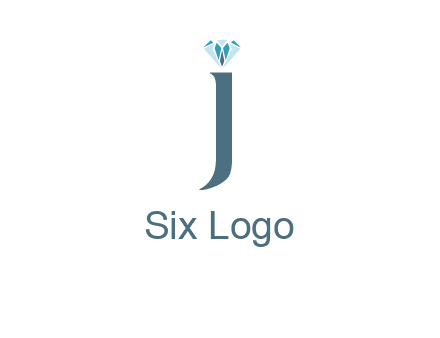 lowercase J with a diamond on top
