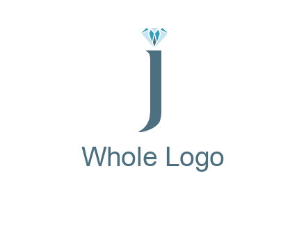 lowercase J with a diamond on top