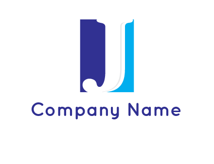 uppercase J inside a rectangle logo