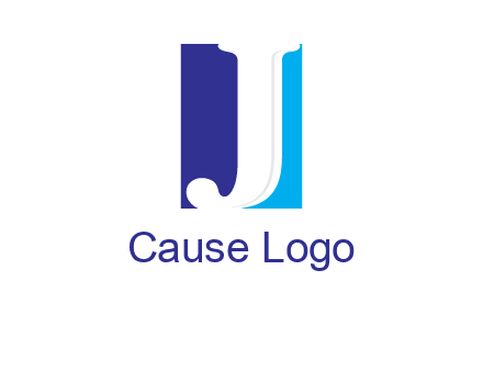 uppercase J inside a rectangle logo
