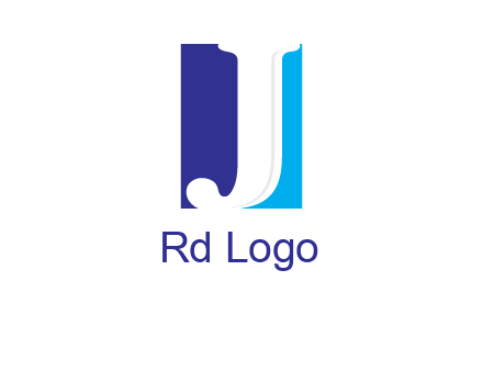 uppercase J inside a rectangle logo