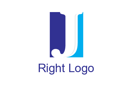 uppercase J inside a rectangle logo