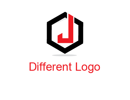 letter J inside a hexagonal logo