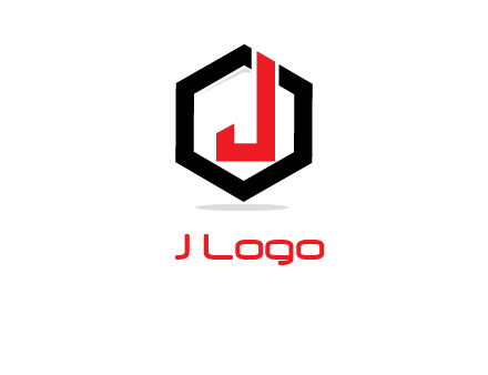letter J inside a hexagonal logo