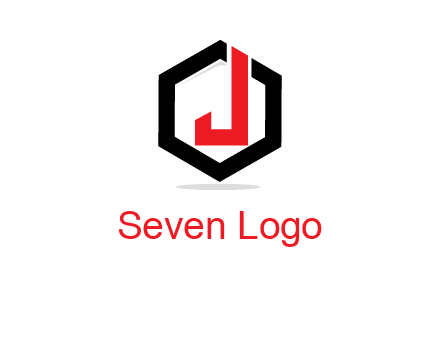 letter J inside a hexagonal logo