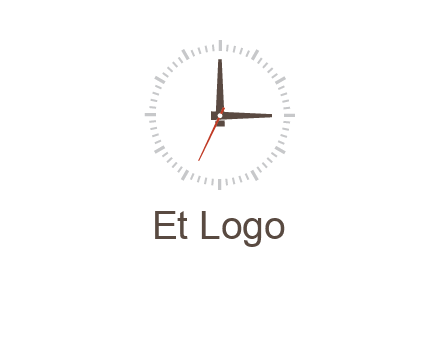 clock hands forming an L
