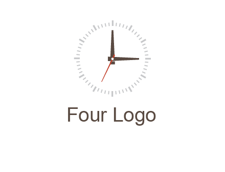 clock hands forming an L