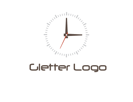 clock hands forming an L