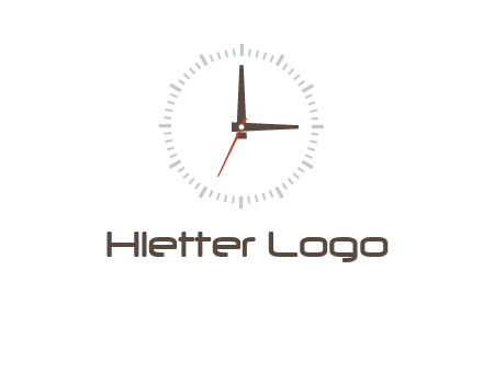 clock hands forming an L