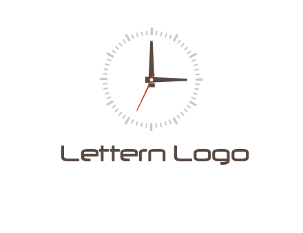 clock hands forming an L