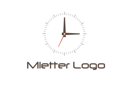 clock hands forming an L