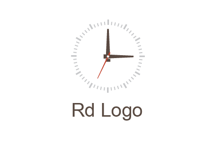 clock hands forming an L