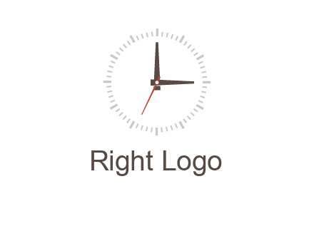 clock hands forming an L