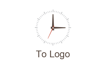clock hands forming an L