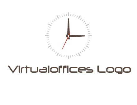 clock hands forming an L