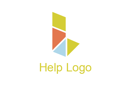 geometric letter L