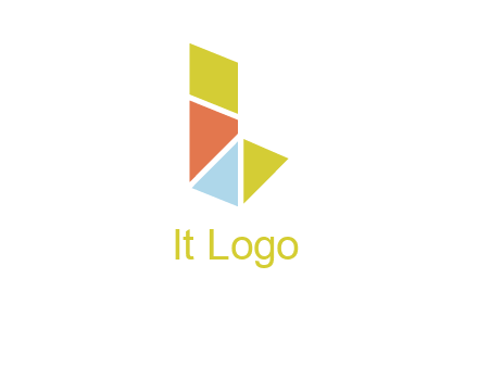 geometric letter L