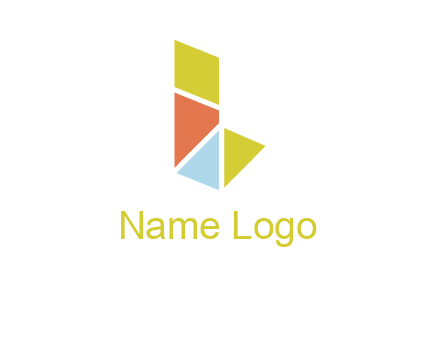geometric letter L