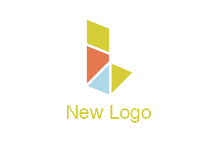 geometric letter L