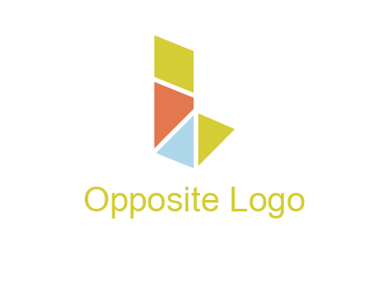 geometric letter L