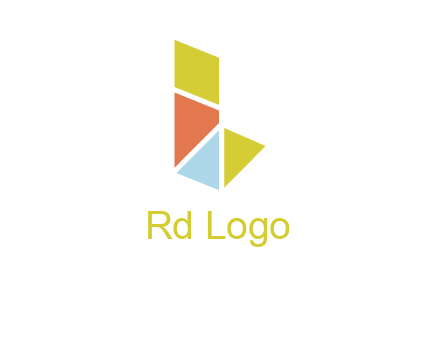 geometric letter L