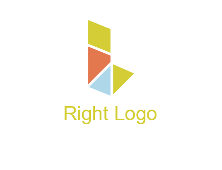 geometric letter L