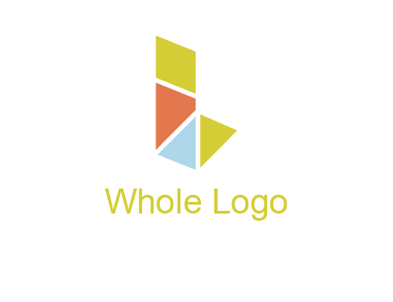 geometric letter L