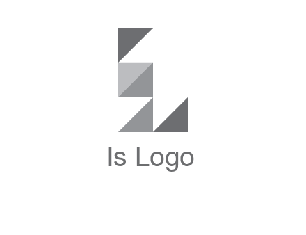 triangles forming a letter L
