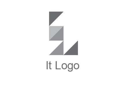 triangles forming a letter L