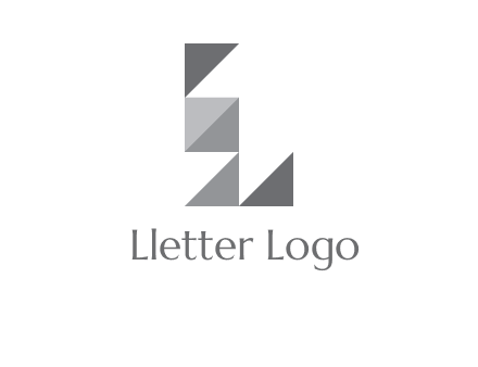 triangles forming a letter L