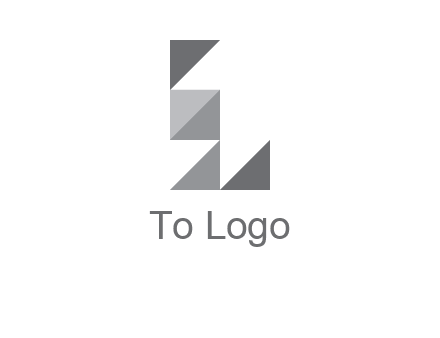 triangles forming a letter L