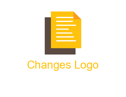 pages or documents forming a letter L