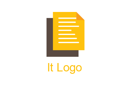 pages or documents forming a letter L