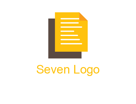 pages or documents forming a letter L