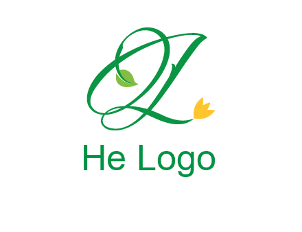 letters L and O