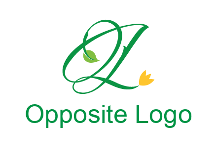 letters L and O