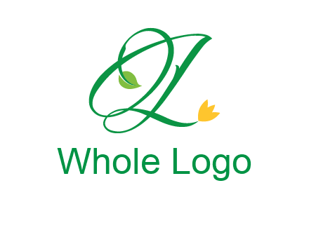 letters L and O