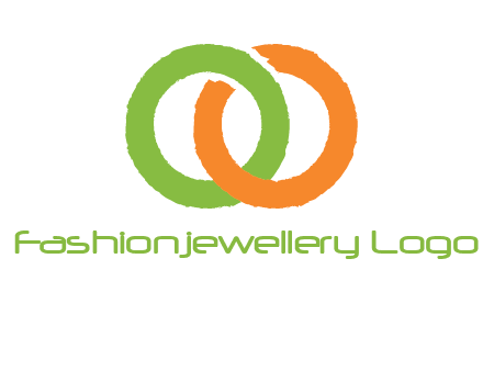two ring entwined to form an O 