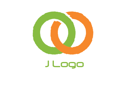 two ring entwined to form an O 
