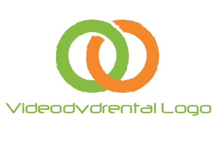 two ring entwined to form an O 