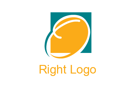 cursive letter O