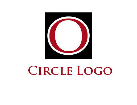 letter O in a square logo