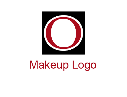 letter O in a square logo